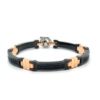 Pulsera Baraka in Acero Diamante BR214851ROBB210101 - BR214851ROBB210101